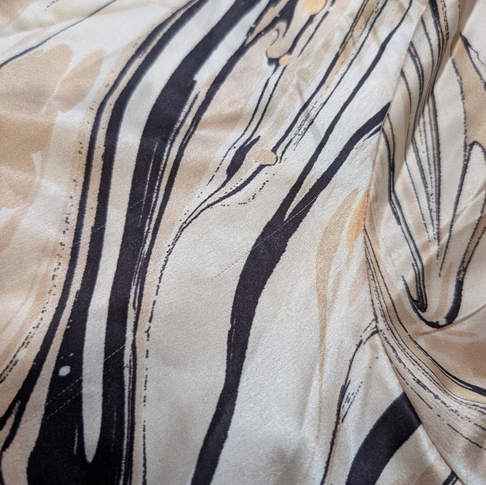 Lost And Wonder Opulance Vintage Retro Marble Print Dress See Description Small - Picture 7 of 11